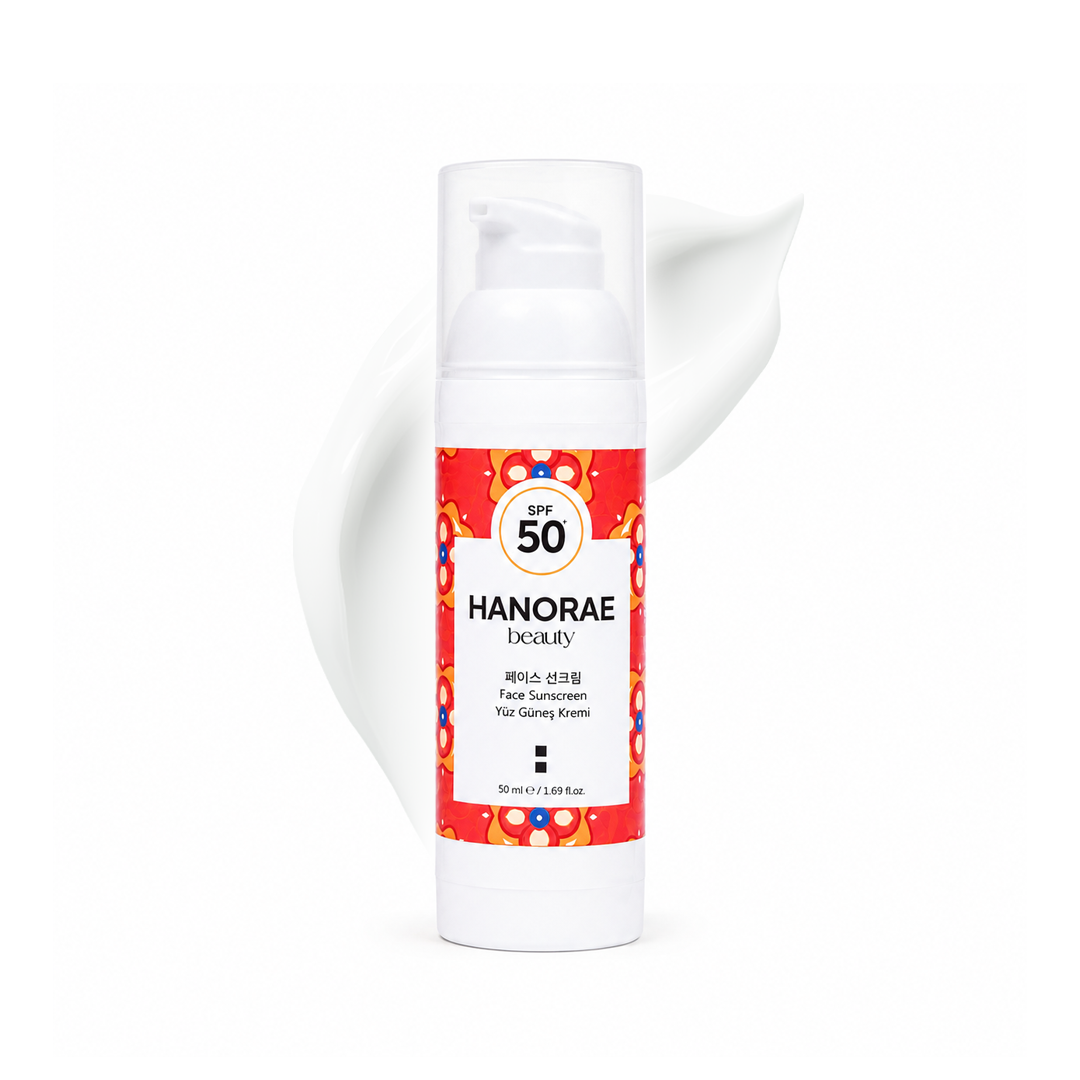 Hanorae Beauty SPF 50+ Yüz Güneş Kremi Nemlendirici Günlük Koruma 50 ml