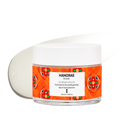 Hanorae Beauty Ayak ve Topuk Çatlak Kremi packaging